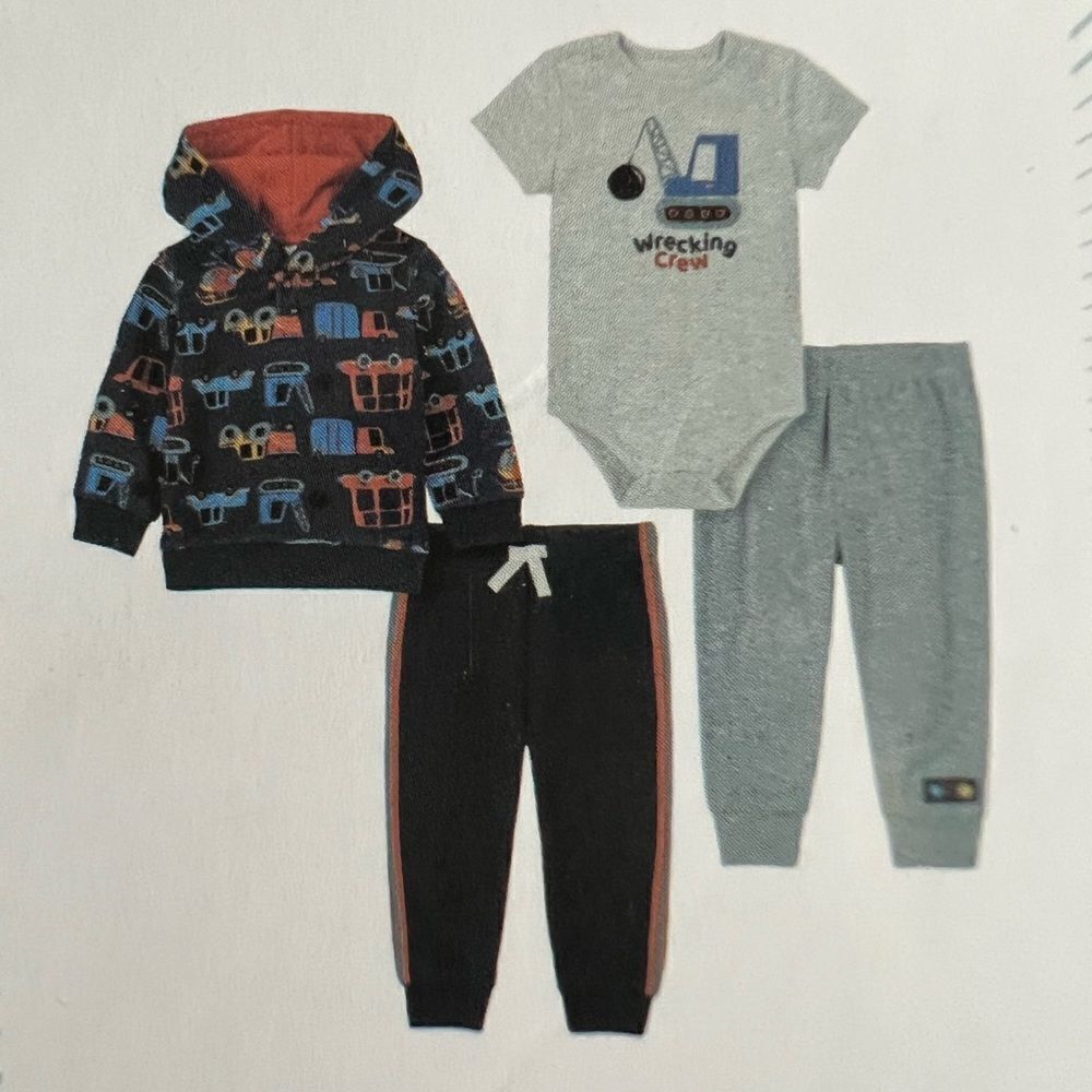 NWT Kids Headquarters Infant 4 Piece Set